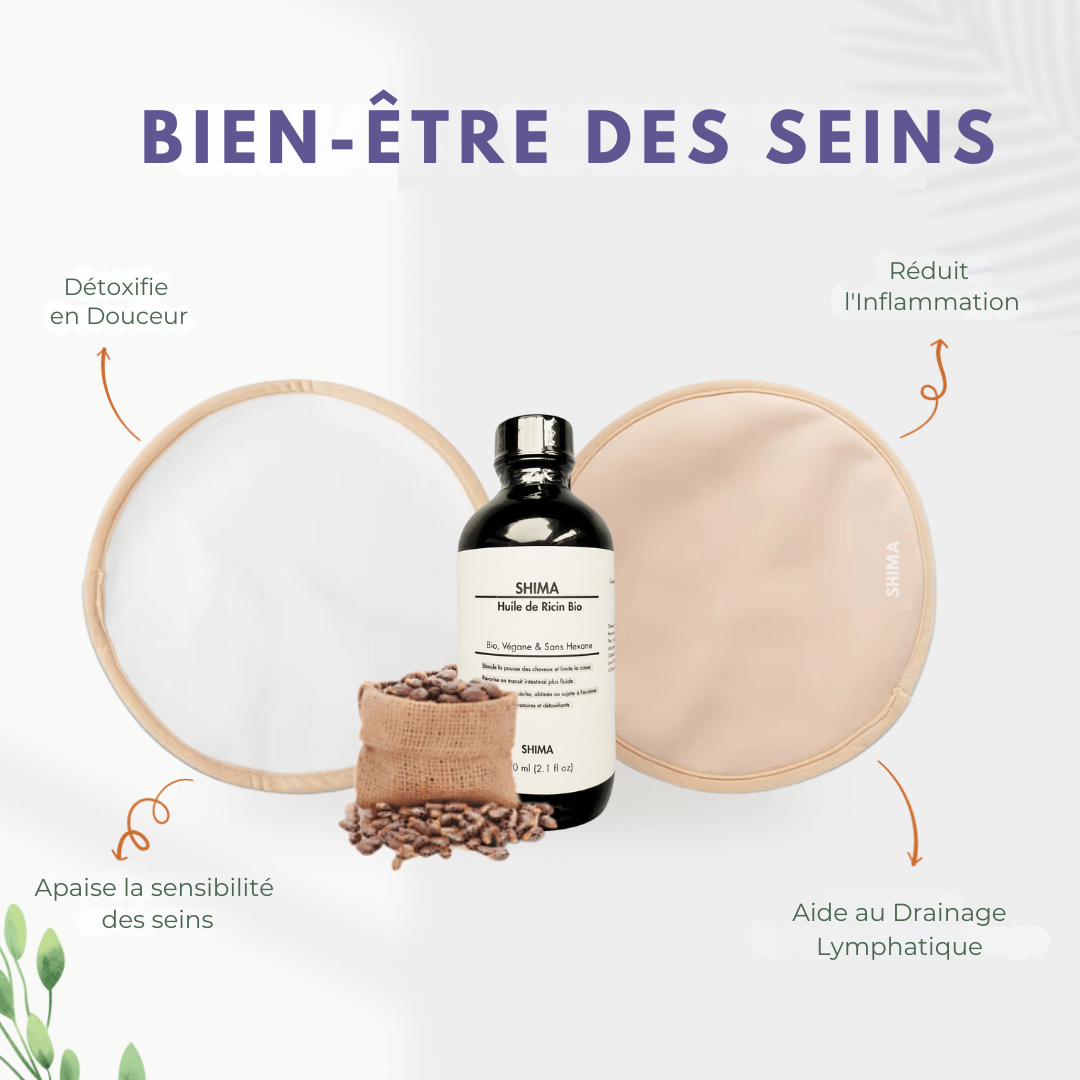 Kit di Benessere del Seno | SHIMA™ (Fascia + Olio)