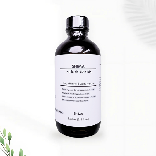 Huile de Ricin 100% Bio | Pressée à Froid – Récolte Fraîche & Sauvage